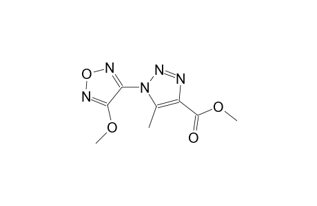 1-(4-Methoxy-furazan-3-yl)-5-methyl-1H-[1,2,3]triazole-4-carboxylic acid methyl ester