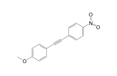Benzene, 1-methoxy-4-[(4-nitrophenyl)ethynyl]-