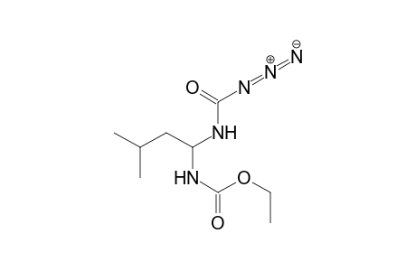 Ethyl {1-[(azidocarbonyl)amino]-3-methylbutyl}carbamate