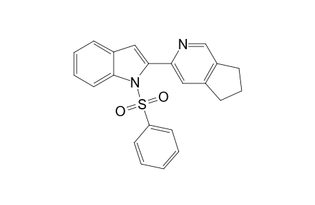 2-(6,7-Dihydro-5H-[2]pyridin-3-yl)-1-phenylsulfonyl-1H-indole