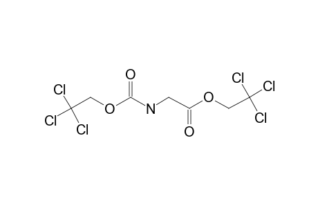 Glycine, N-(2,2,2-trichloroethoxy)carbonyl-, 2,2,2-trichloroethyl ester