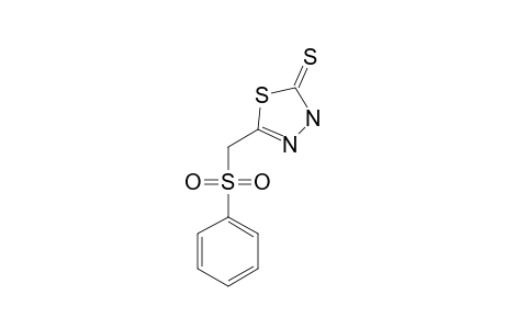 5-PHENYLSULFONYLMETHYL-[1,3,4]-THIADIAZOLE-2-THIOL