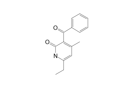 3-Benzoyl-6-ethyl-4-methyl-2(1H)-pyridone