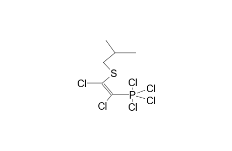 (Z)-(1,2-DICHLORO-2-ISOBUTYLTHIOVINYL)TETRACHLOROPHOSPHORANE