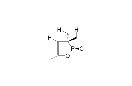 2-CHLORO-3,3,5-TRIMETHYL-1,2-OXAPHOSPHOL-4-ENE