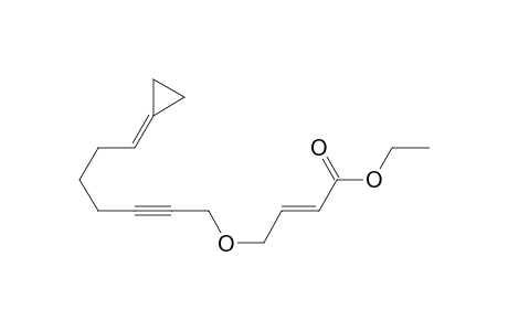 (E)-Ethyl 4-((7-cyclopropylidenehept-2-yn-1-yl)oxy)but-2-enoate