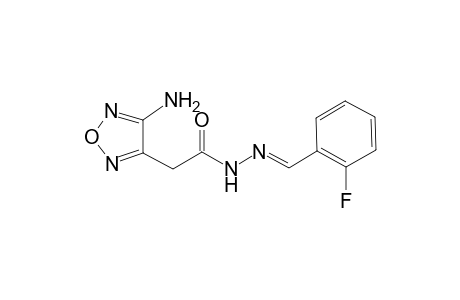 Acethydrazide, 2-(4-amino-3-furazanyl)-N2-(2-fluorobenzylidene)-