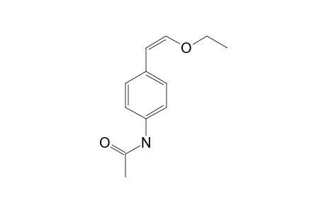 (Z)-4-(2-ethoxyethenyl)acetanilide