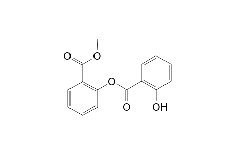 Benzoic acid, 2-[(2-hydroxybenzoyl)oxy]-, methyl ester