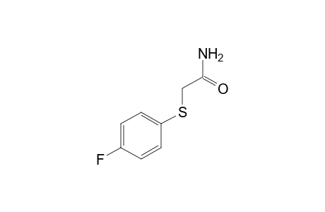 2-[(p-Fluorophenyl)thio]acetamide