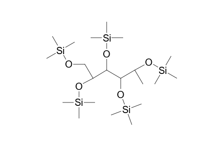 HEXITOL, 1-DESOXY-PENTAKIS-O-(TRIMETHYLSILYL)-