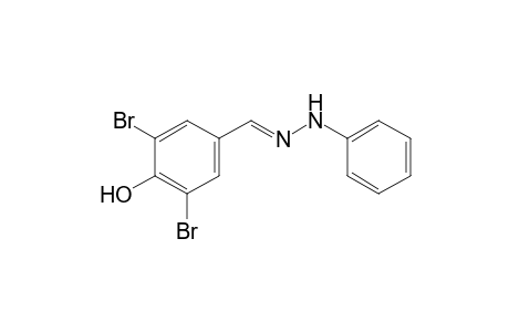 3,5-dibromo-4-hydroxybenzaldehyde, phenylhydrazone