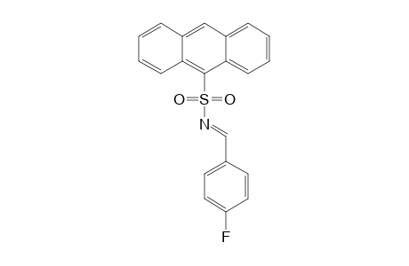 N-(4-Fluorobenzylidene)anthracene-9-sulfonamide