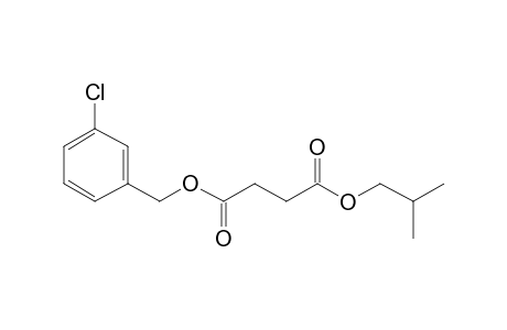 Succinic acid, 3-chlorobenzyl isobutyl ester