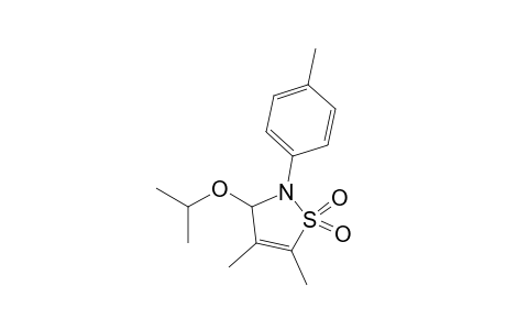 3-Isopropyloxy-2-(4-methylphenyl)-4,5-dimethyl-2,3-dihydroisothiazole 1,1-dioxide