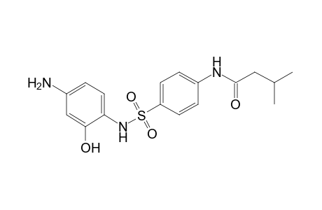 4'-[(4-amino-2-hydroxyphenyl)sulfamoyl]-3-methylbutyranilide