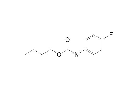 Carbamic acid, 4-fluorophenyl-, butyl ester