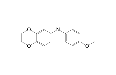 2,3-dihydro-1,4-benzodioxin-7-yl-(4-methoxyphenyl)amine