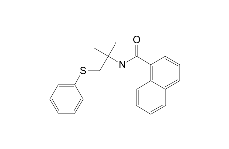 N-(1,1-Dimethyl-2-phenylthioethyl)-1-naphthamide