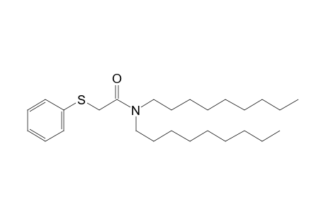 Phenylthioacetamide, N,N-dinonyl-