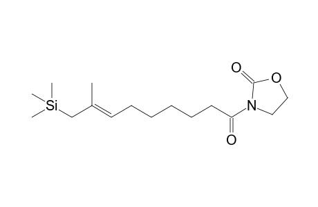 3-(8-Methyl-9-trimethylsilylnon-7-enoyl)oxazolidin-2-one