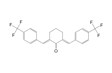 (2E,6E)-2,6-bis[4-(trifluoromethyl)benzylidene]cyclohexanone