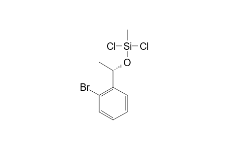 (S)-[1-(2-BROMOPHENYL)-ETHOXY]-DICHLOROMETHYLSILANE