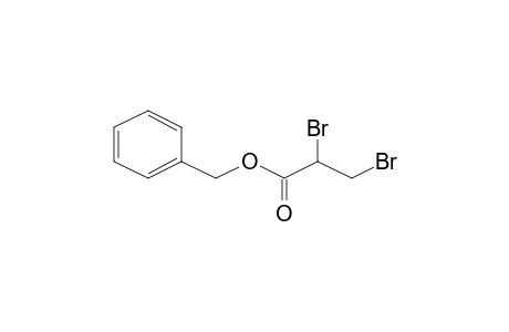 Benzyl 2,3-dibromopropionate