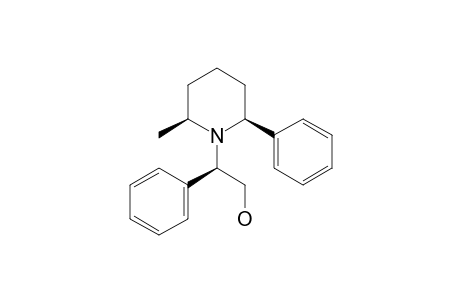 (2S,6S,1'R)-N-(2-Hydroxy-1-phenylethyl)-2-methyl-6-phenylpiperidine