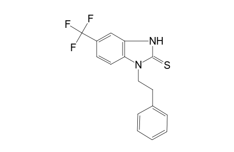 1-phenethyl-5-(trifluoromethyl)-2-benzimidazolinethione