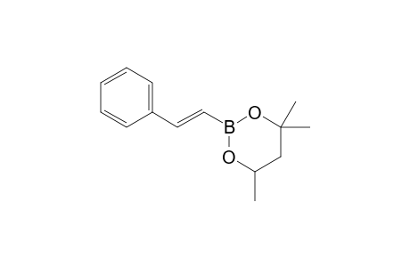 4,4,6-Trimethyl-2-styryl-1,3,2-dioxaborinane