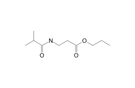 .beta.-Alanine, N-isobutyryl-, propyl ester