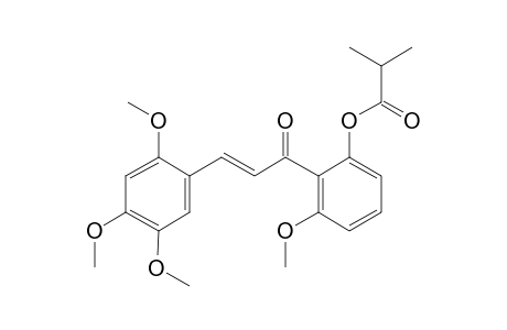 2'-Hydroxy-2,4,5,6'-tetramethoxychalcone, 2-methylpropionate