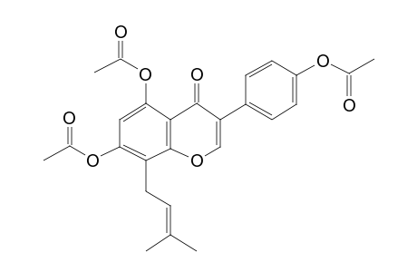 5,7,4'-Triacetoxy-8-(3,3-dimethylallyl)isoflavone