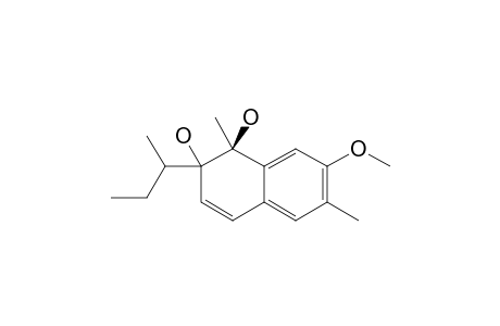 2-(2-BUTYL)-7-METHOXY-1,6-DIMETHYL-1,2-DIHYDRONAPHTHALENE-1,2-DIOL