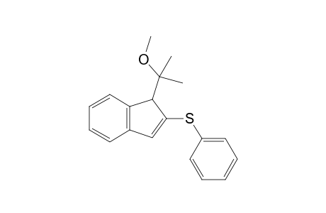 1-(2-Methoxypropan-2-yl)-2-phenylsulfanyl-1H-indene