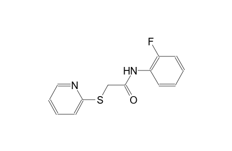 N-(2-fluorophenyl)-2-(2-pyridinylsulfanyl)acetamide