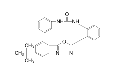 2-[5-(p-tert-butylphenyl)-1,3,4-oxadiazol-2-yl]carbanilide