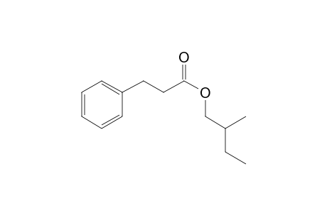 3-Phenylpropionic acid, 2-methylbutyl ester