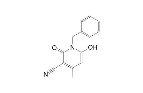 1-Benzyl-6-hydroxy-4-methyl-2(1H)-oxo-3-pyridinecarbonitrile