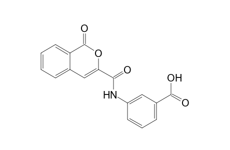 benzoic acid, 3-[[(1-oxo-1H-2-benzopyran-3-yl)carbonyl]amino]-