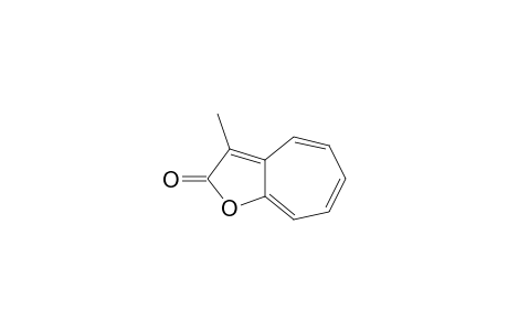 2H-Cyclohepta[b]furan-2-one, 3-methyl-