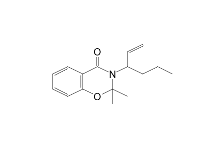 2,2-Dimethyl-3-(1-propyl-2-propenyl)-2,3-dihydro-4H-1,3-benzoxazin-4-one