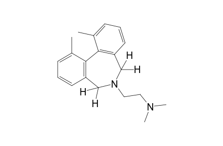 6,7-dihydro-1,11-dimethyl-6-[2-(dimethylamino)ethyl]-5H-dibenz[c,e]azepine