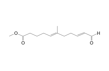 6-Methyl-11-oxo-undeca-5,9-dienoic acid, methyl ester