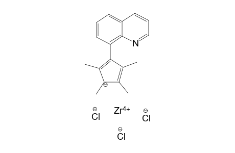 Trichloro[2,3,4,5-tetramethyl-1-(8-quinolyl)cyclopentadienyl]-zirconium(IV)