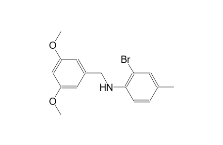 2-bromo-N-(3,5-dimethoxybenzyl)-4-methylaniline