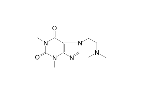 3,7-Dihydropurine-2,6-dione, 7-(2-dimethylaminoethyl)-1,3-dimethyl-