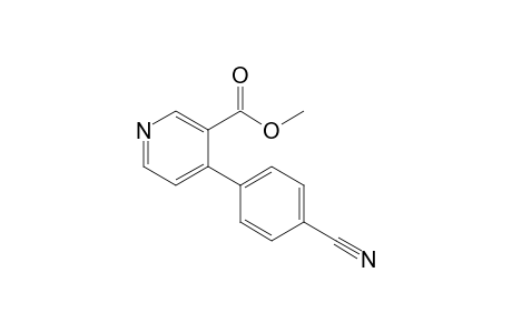 Methyl 4-(4-cyanophenyl)nicotinate