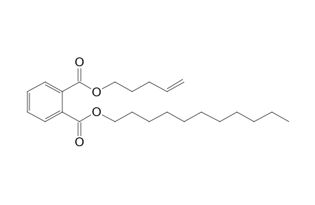 Phthalic acid, pent-4-enyl undecyl ester